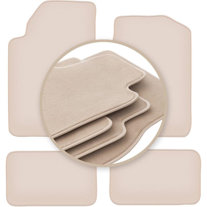 PREMIUM beige vloermatten voor: Chrysler 300M sedan 1998-2004