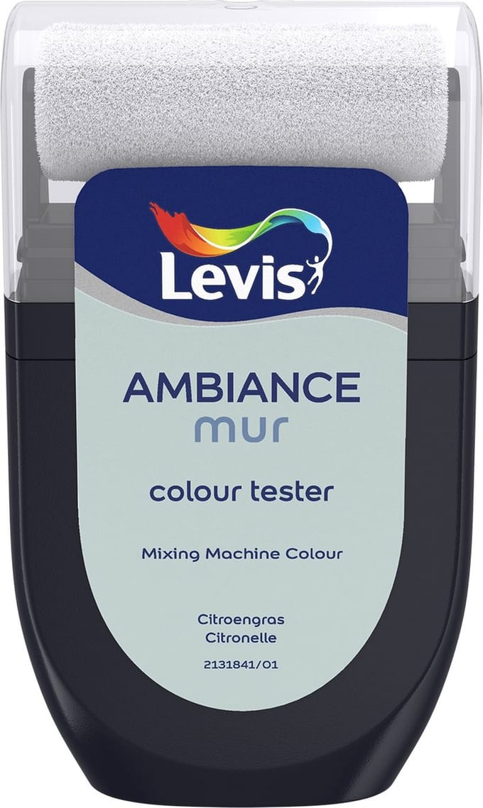 Levis - Ambiance Mur Tester - Citroengras - 30 Ml
