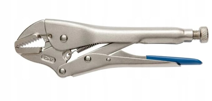 HOGERT Klemtang 250mm, Rechte Kaken - Ideaal voor Lassen
