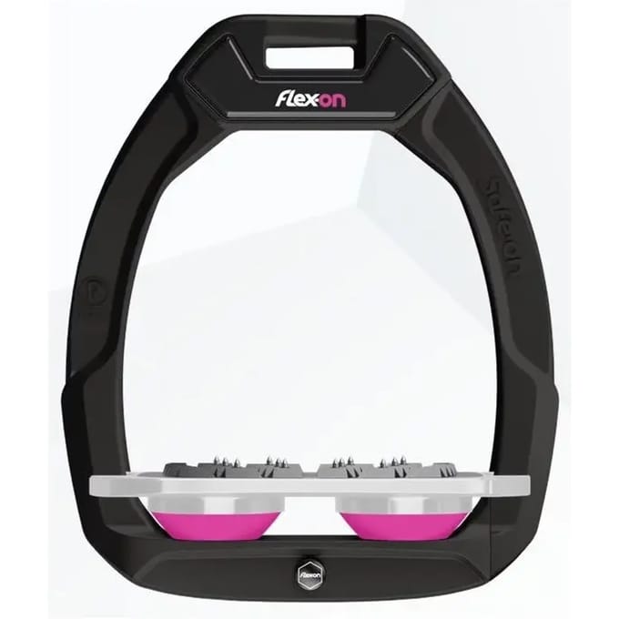 Veiligheidsequestiers Plat Ultra Grip Zwart/Grijs/Roze Flex-On Safe-On