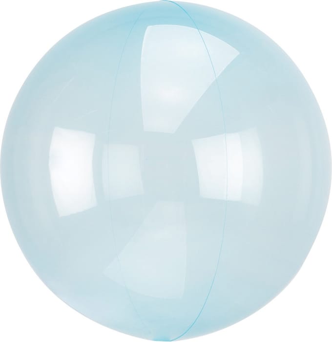 Amscan - Folieballon ORBZ Clear Blue