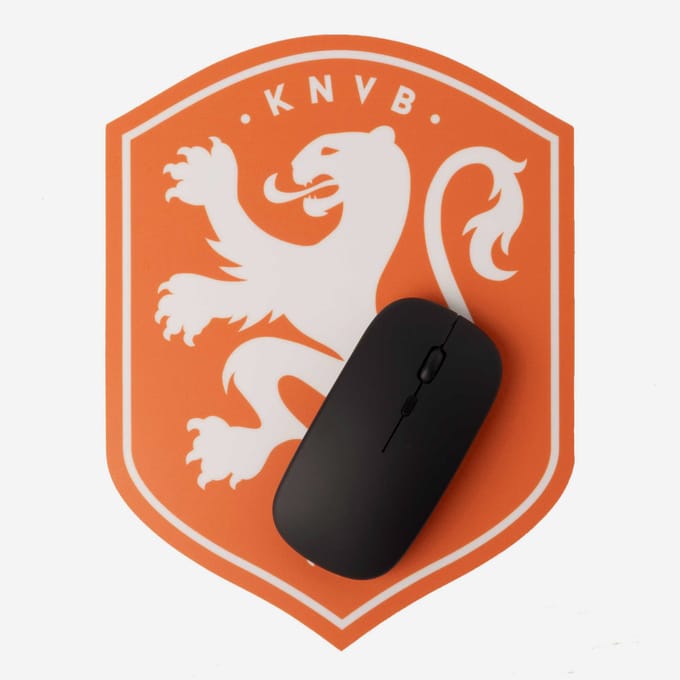 Muismat schild - Oranje Leeuwin - 237 x 187mm - Oranje
