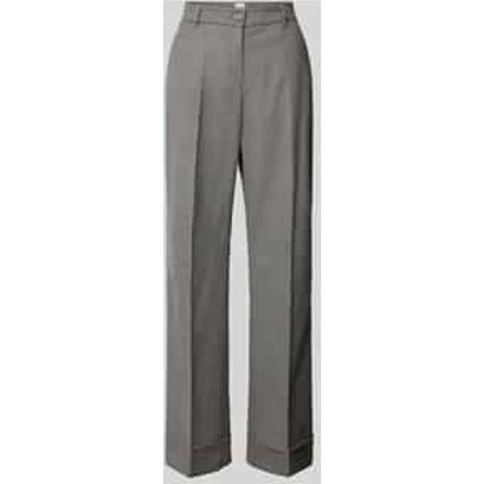 Regular fit stoffen broek van scheerwolmix, model 'STYLE.MAINE'