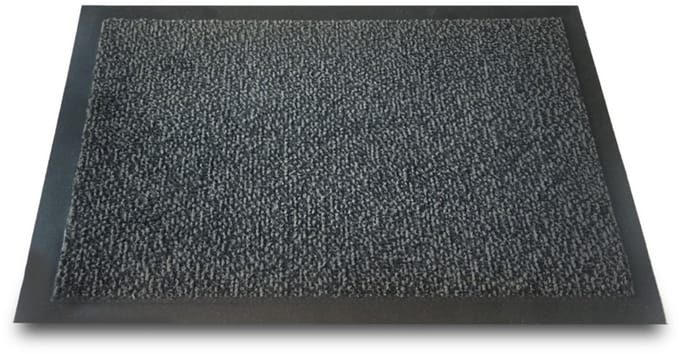 FSW-Products Droogloopmat en Schoonloopmat 60x40 cm – Antislip Deurmat voor Binnen en Buiten – Zwart