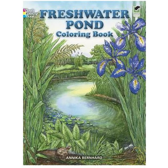 Freshwater Pond Coloring Book - Annika Bernhard