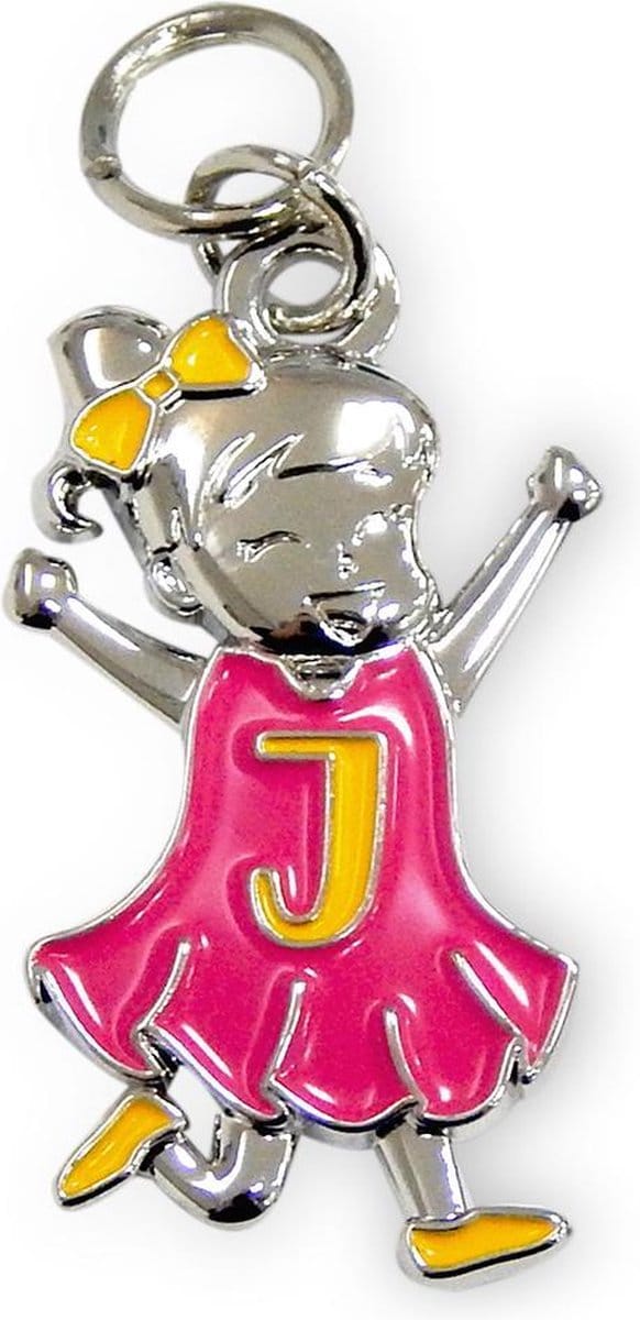 Bedeltje - J - Meisje - Charms for you