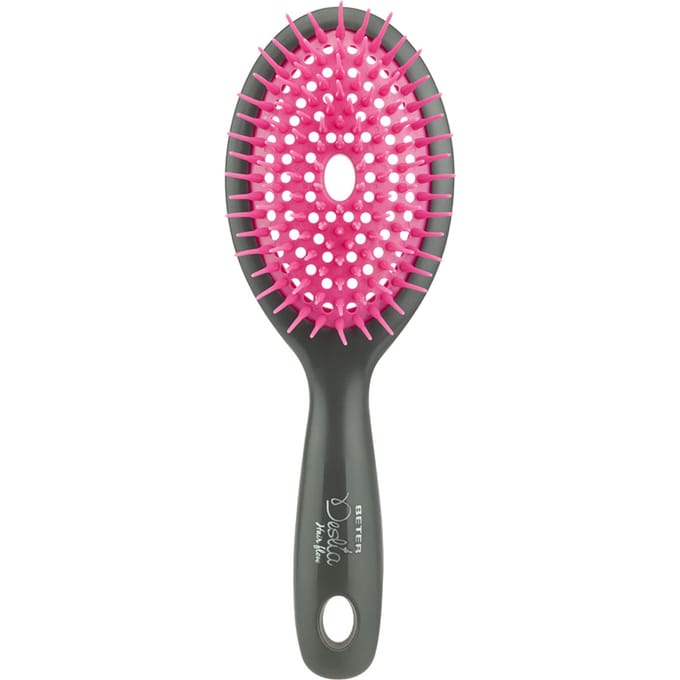 Deslía Hair Flow Kleine Ovale Borstel #fuchsia