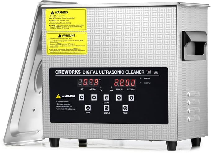 Solidchoice - Professionele Ultrasonische Cleaner 3L met Verwarmer en Timer
