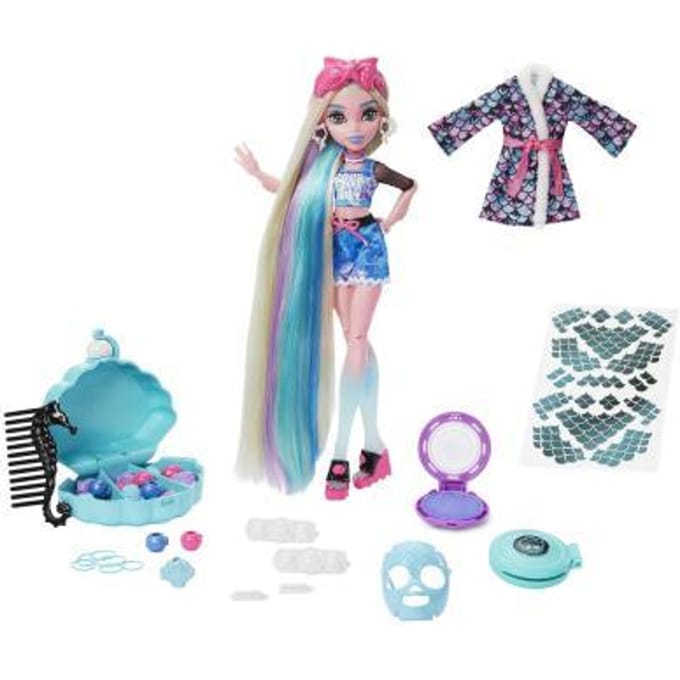 Mattel Monster High Lagoona Blue Spa pop met accessoires Speelpoppen