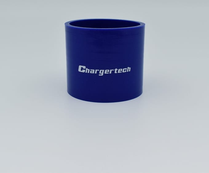 Rechte koppelstukken silicone - Blauw, 89mm