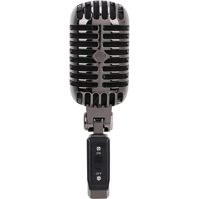 Klassieke Retro Dynamische Zangmicrofoon Cardioïde Zinklegering Universele Standaard Oud Vintage Dynamisch