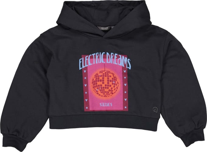 Quapi Meisjes hoodie - Didi - Zwart