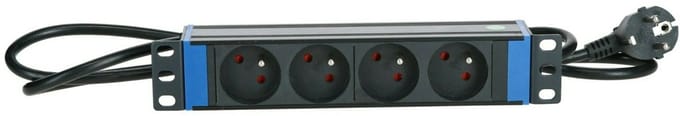 DSIT 10 inch 4 voudige stekkerdoos met penaarde