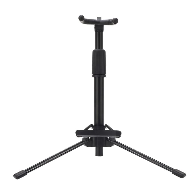 Digitale Blaasinstrument Houder Opvouwbaar Verstelbaar Elektronisch Casual Blaasinstrument Statief Standaard Houder voor Aerofoon black