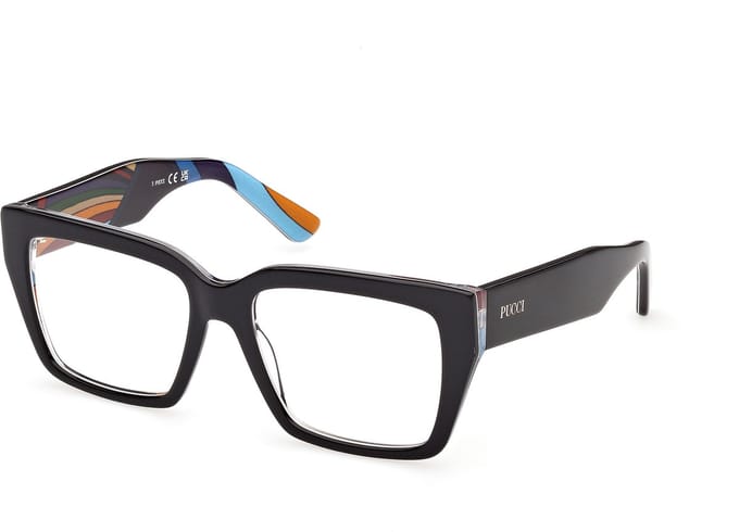 Pucci EP5284 Black/texture 54/17/140 WOMAN Brilmonturen