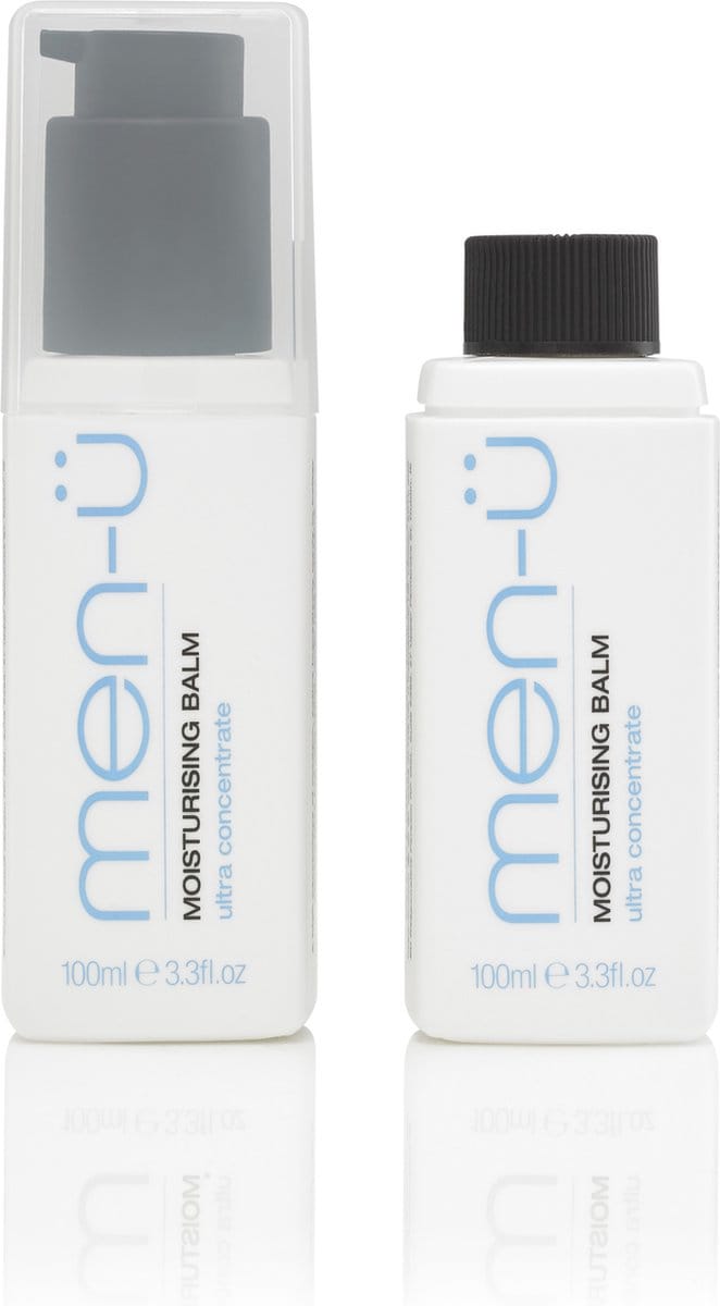 men-ü Moisturising Balm Refill Kit 2 x 100ml ( Facial Moisturiser Lift )