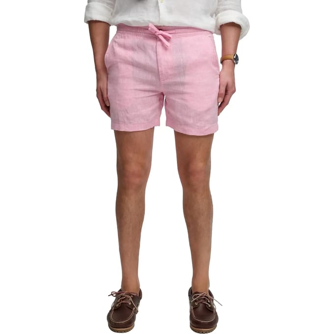 Superdry - The Merchant Store - Linnen Shorts - Heren - Korte broeken