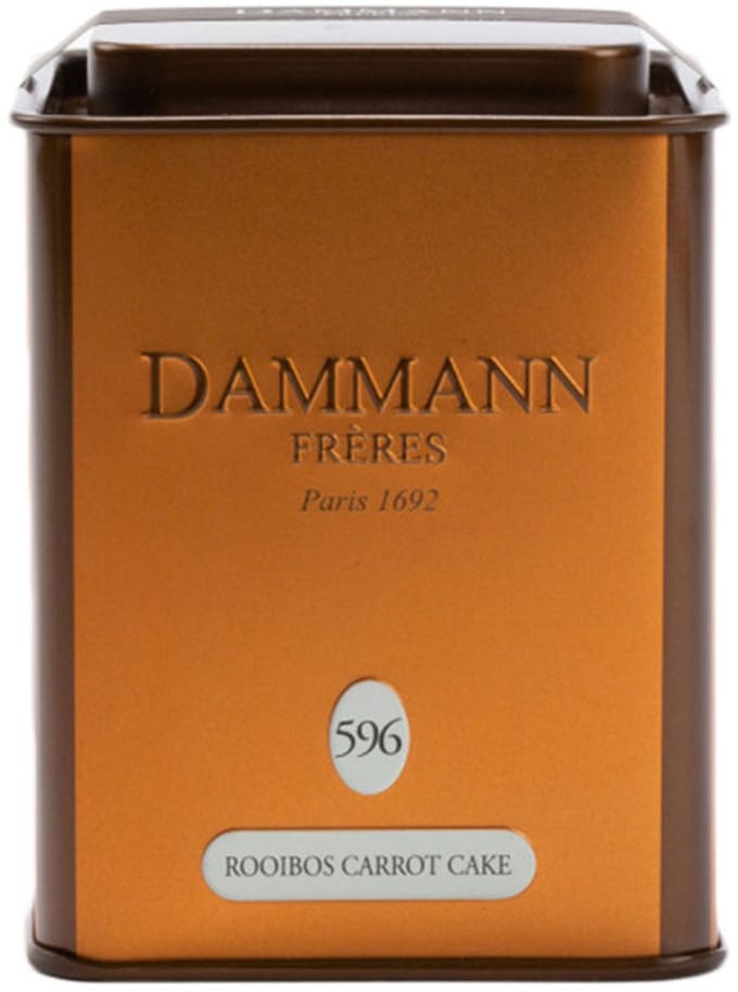 Fruit- en kruidenthee Dammann Frères Rooibos Carrot Cake, 100 g