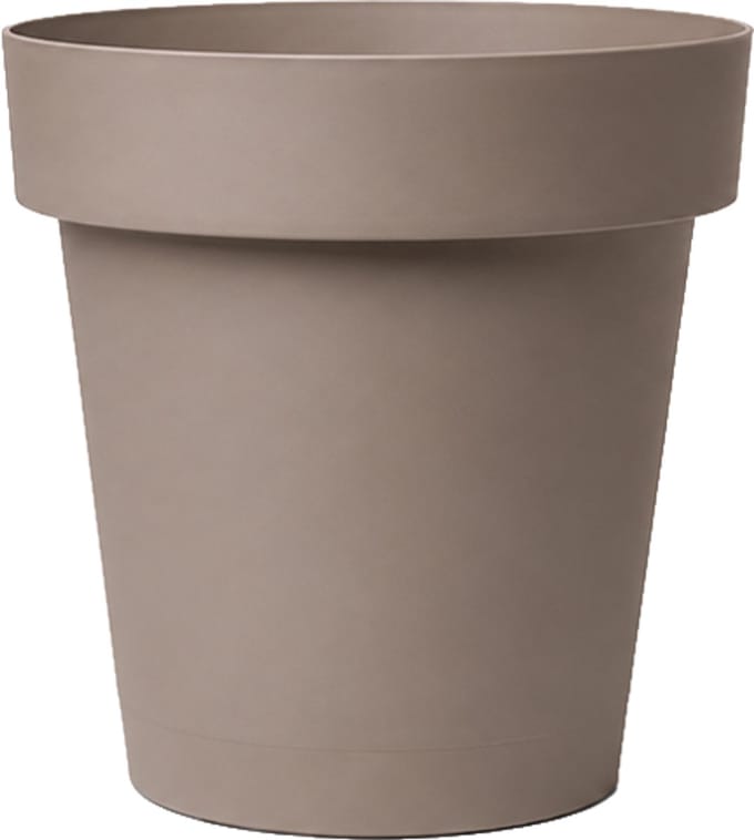Elezza rSmart Bloempot Ø17 x H17 cm - Taupe