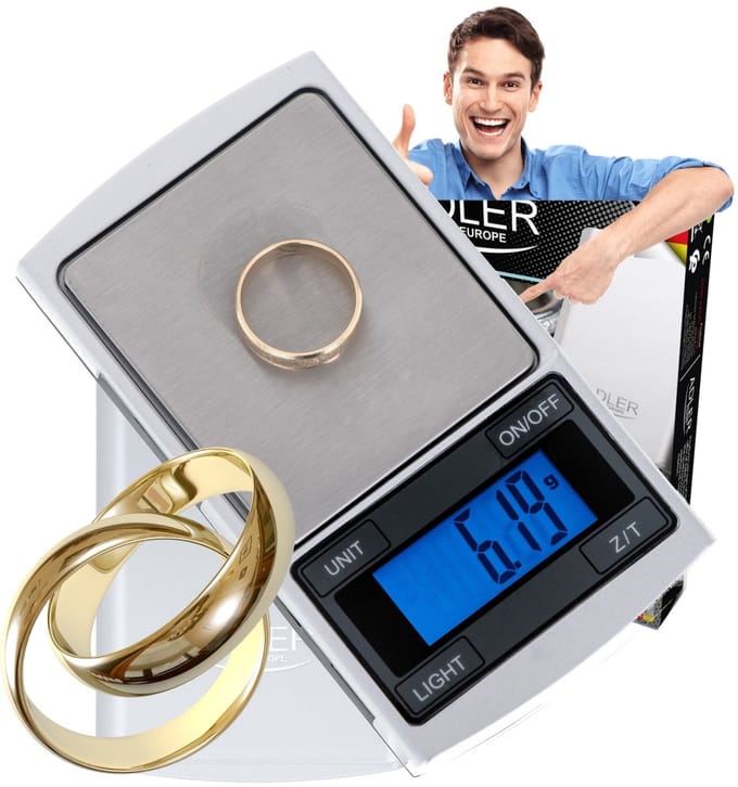 Adler 3168 - Precisie weegschaal