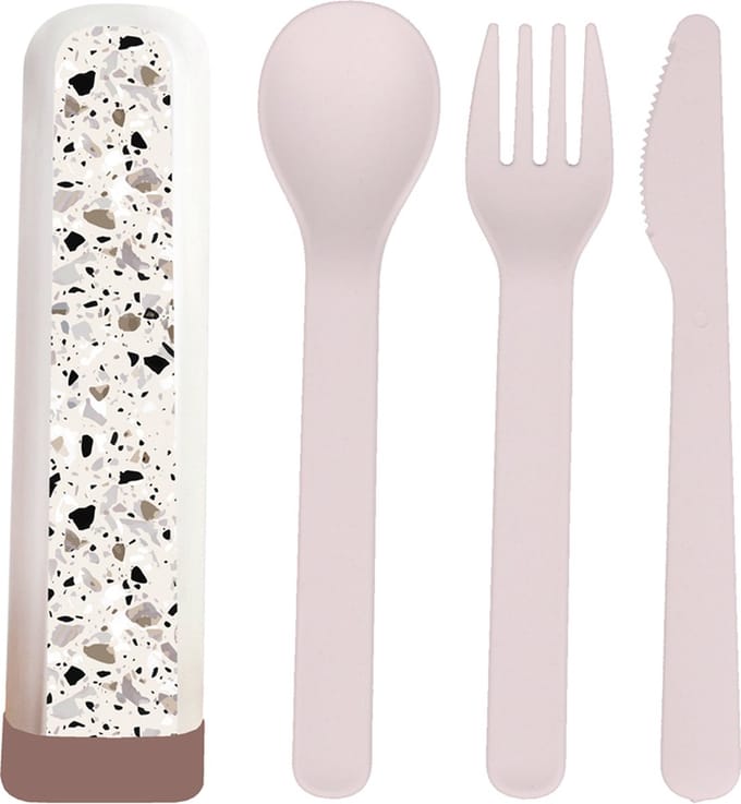 BioLoco PLA bestekset terrazzo - 16cm