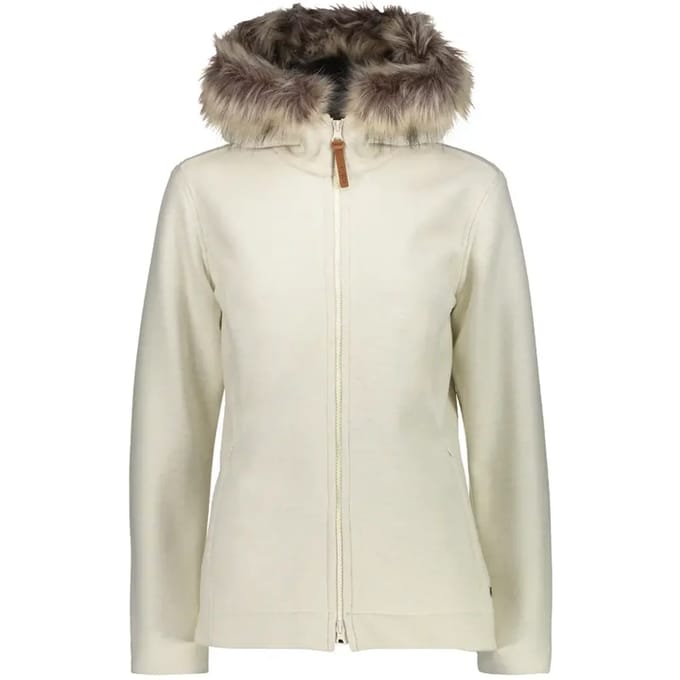 Dames fleece met capuchon CMP