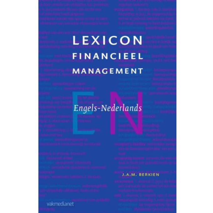 Lexicon Financieel Management - J.A.M. Berkien