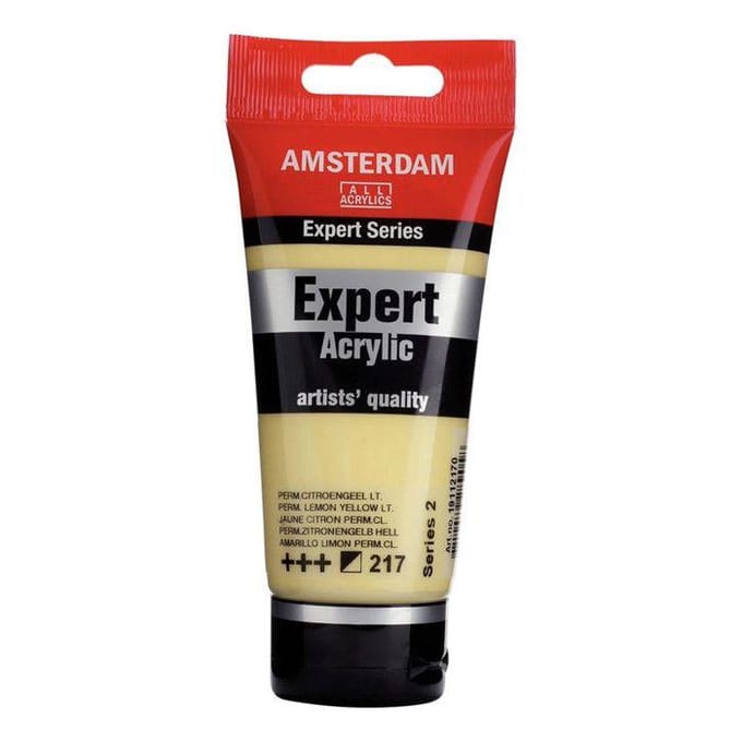 Amsterdam Expert Series Acrylverf - 75 ml - Permanentcitroengeel Licht 217   8712079289058   Verf