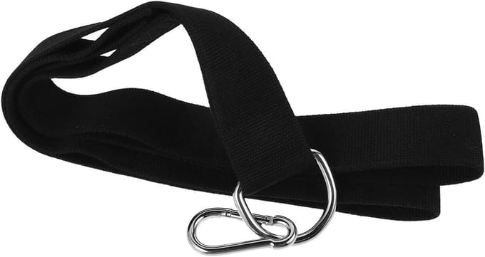 Tricep Touw - Kabel Accessoire - Gerichte Krachttraining - Antislip Grip - 67.5 cm - Zwart