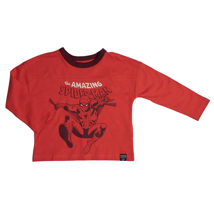 Marvel Comics 431631 T-shirt met lange mouwen voor jongens