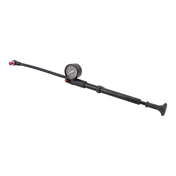 Schokpomp Vorkvering Hoge Druk 300PSI Demper Aftershock Zachte Uitlaat gray