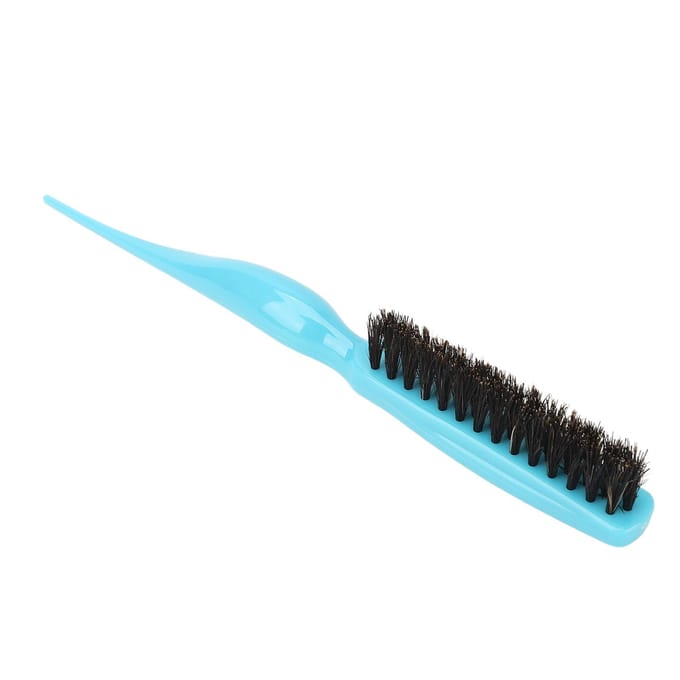Haar teasen borstel Professionele Huis Salon Rattenstaart teasen borstel voor achterkammen Styling Tool blue