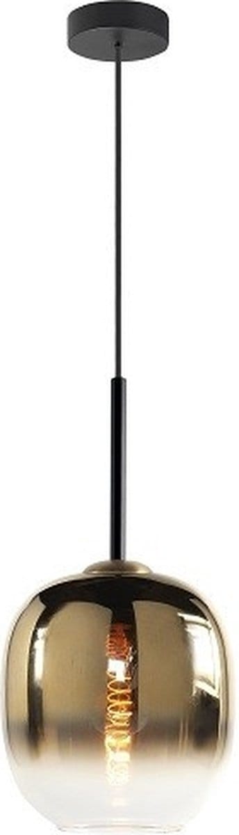Hanglamp Zwart Gold Bellini 23cm 1 Lichts