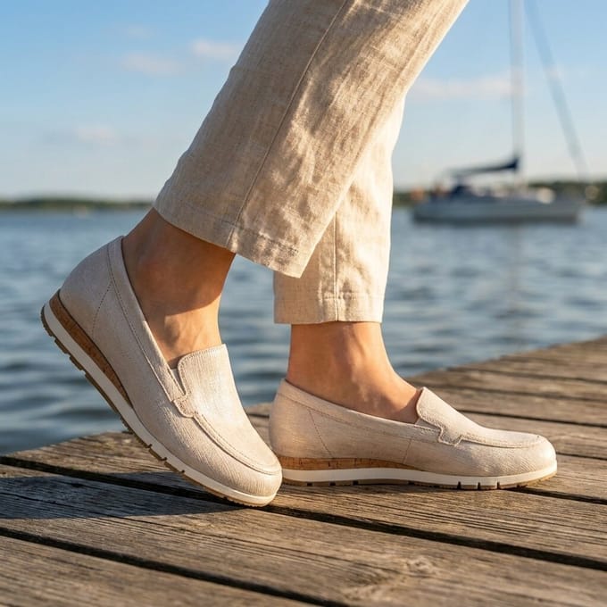 Gabor Gabor Instappers wit Nubuck