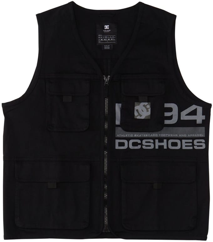 Dc Shoes Static 94 Vest Zwart L Man