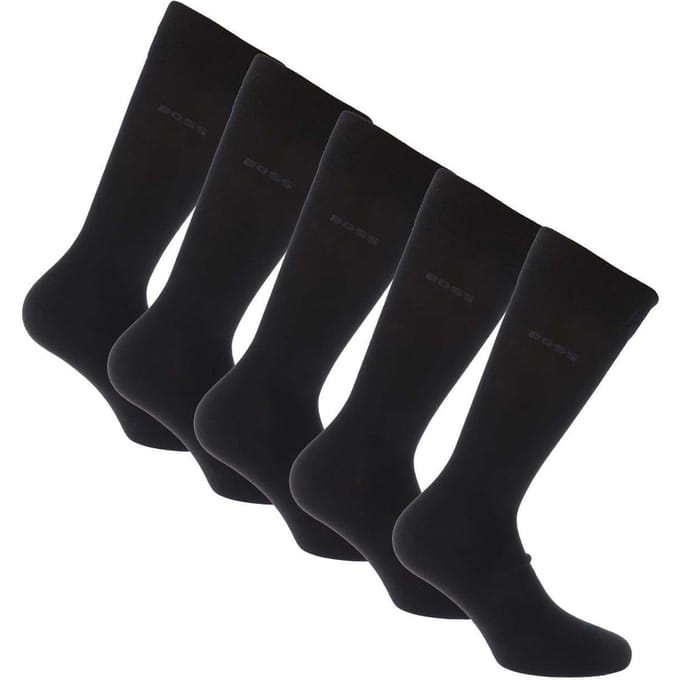 Boss Heren Sokken (Pak Van 5) (Donkerblauw)