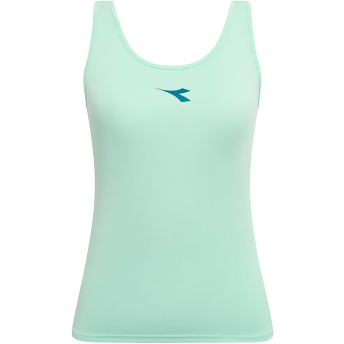 Diadora Court Tanktop Dames-groen