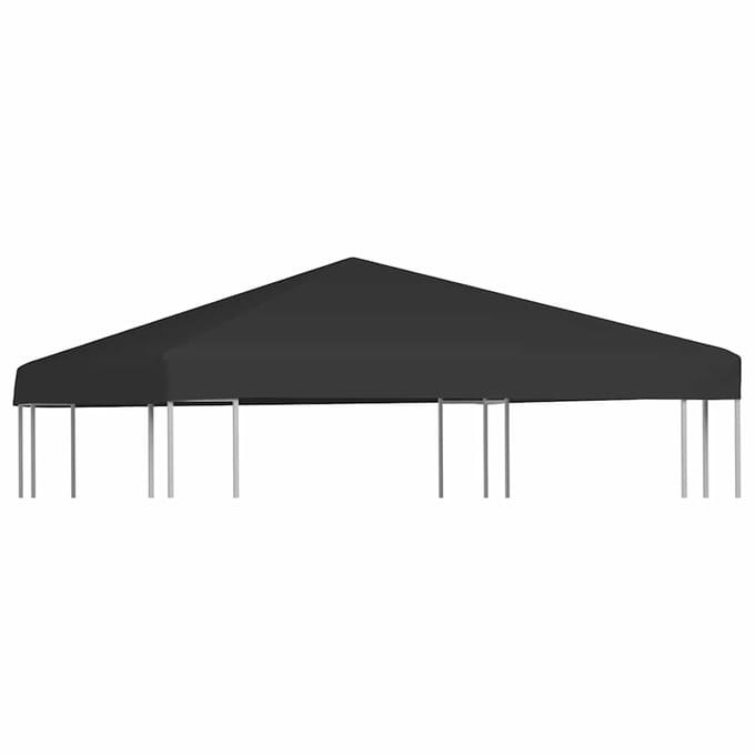 vidaXL - Prieeldak - 270 - g/m² - 3x3 - m - zwart