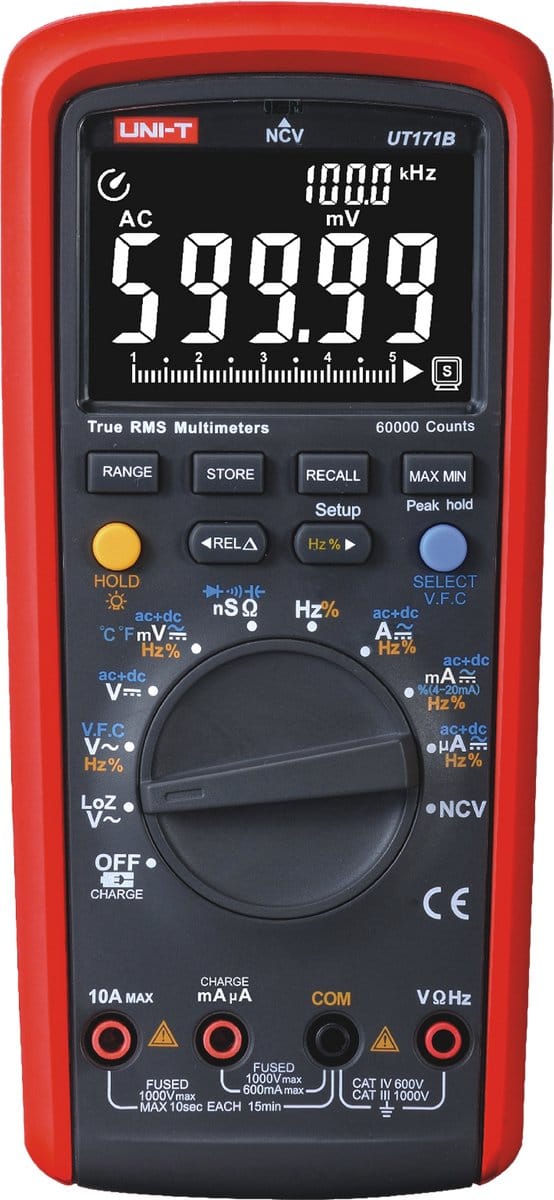 UNI-T UT171B - Multimeter - True RMS - Professioneel - Compact
