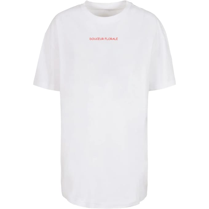 T-shirt dames Merchcode Douceur Florale