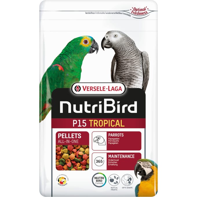 Versele-Laga - Nutribird P15 Tropical Papegaai - Vogelvoer - 3 kg