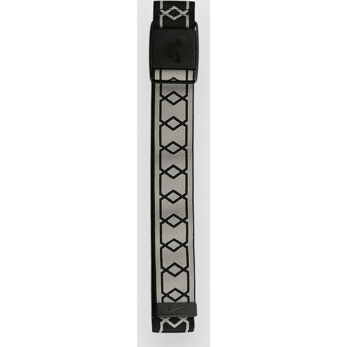 Nike Hex Jacquard Stretch Web Ultralight Riem zwart