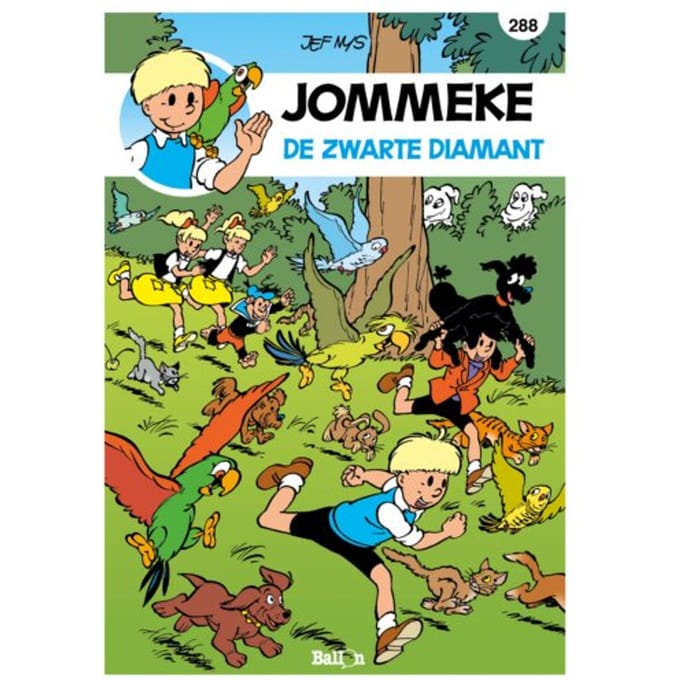 De Zwarte Diamant - Jommeke Strip - Nieuwe Look - Philippe Delzenne