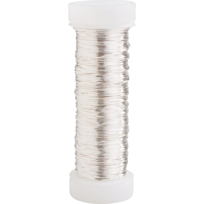 Koperdraad, Ø 0,30 mm, 50 m - Zilverkleurig