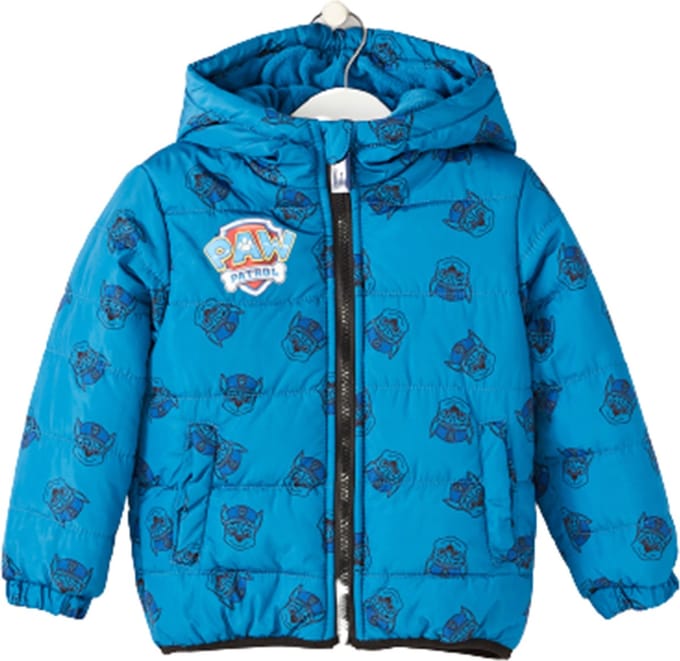 Paw Patrol Winterjas - Blauw - Maat 128