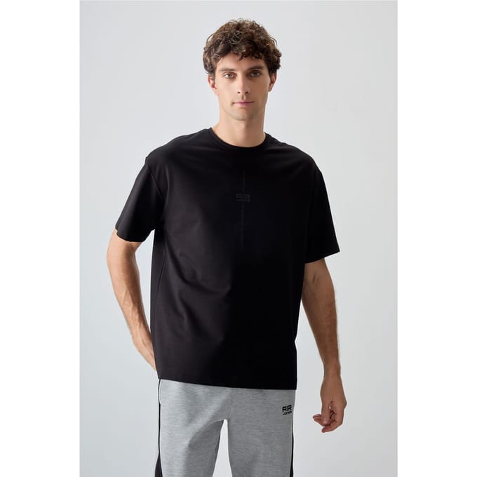 Oversized Geprinte Crew Neck T-shirt