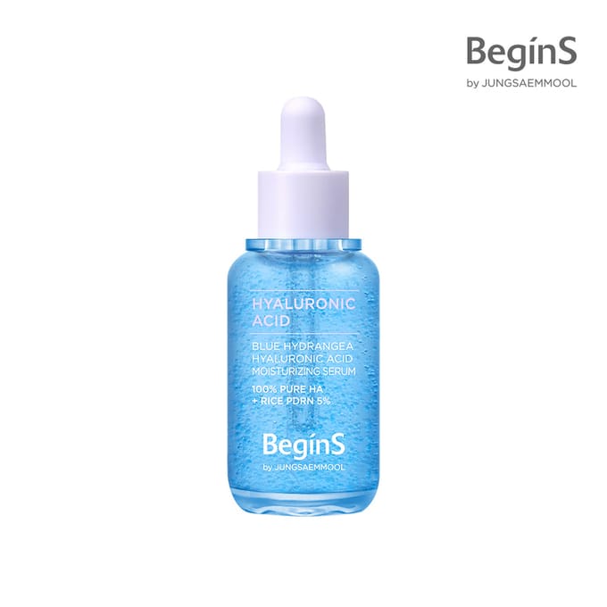 JUNG SAEM MOOL - BeginS Blue Hydrangea Hyaluronic Acid Moisturizing Serum 30ml