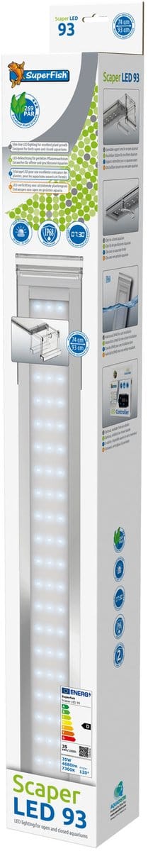 Superfish Scaper Led 93 cm - Aquarium LED Verlichting - 35 Watt