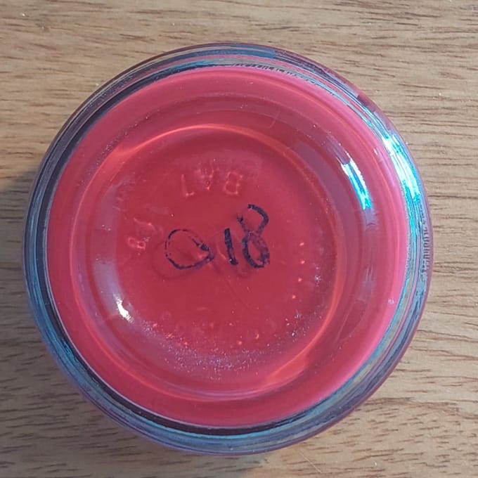 1 Potje Bama G56 schoen creme voor glad leer - 50ml schoenpoets - 018 rood