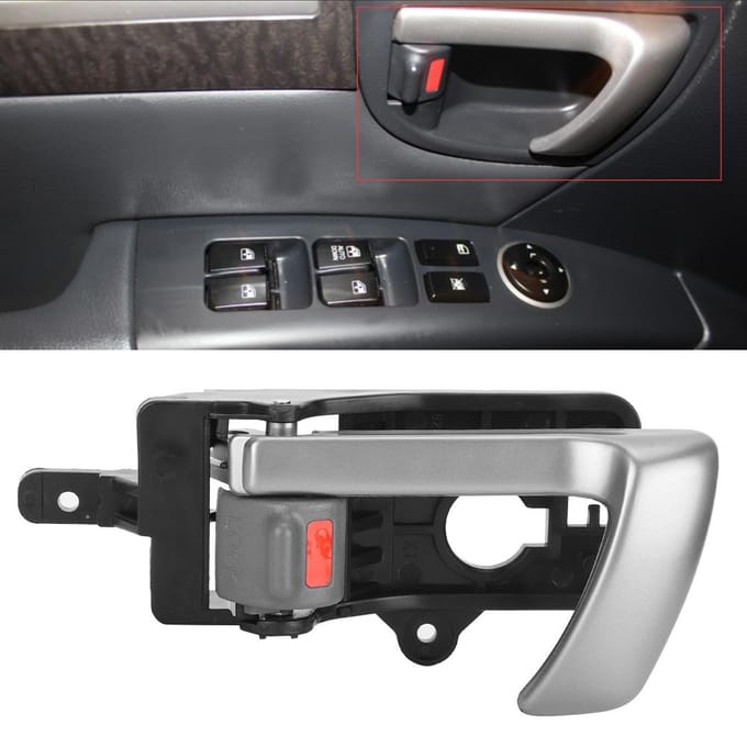 Binnen Deurklink Voor Links 826102B010 Vervanging Past voor Hyundai Santa Fe 0809 gray